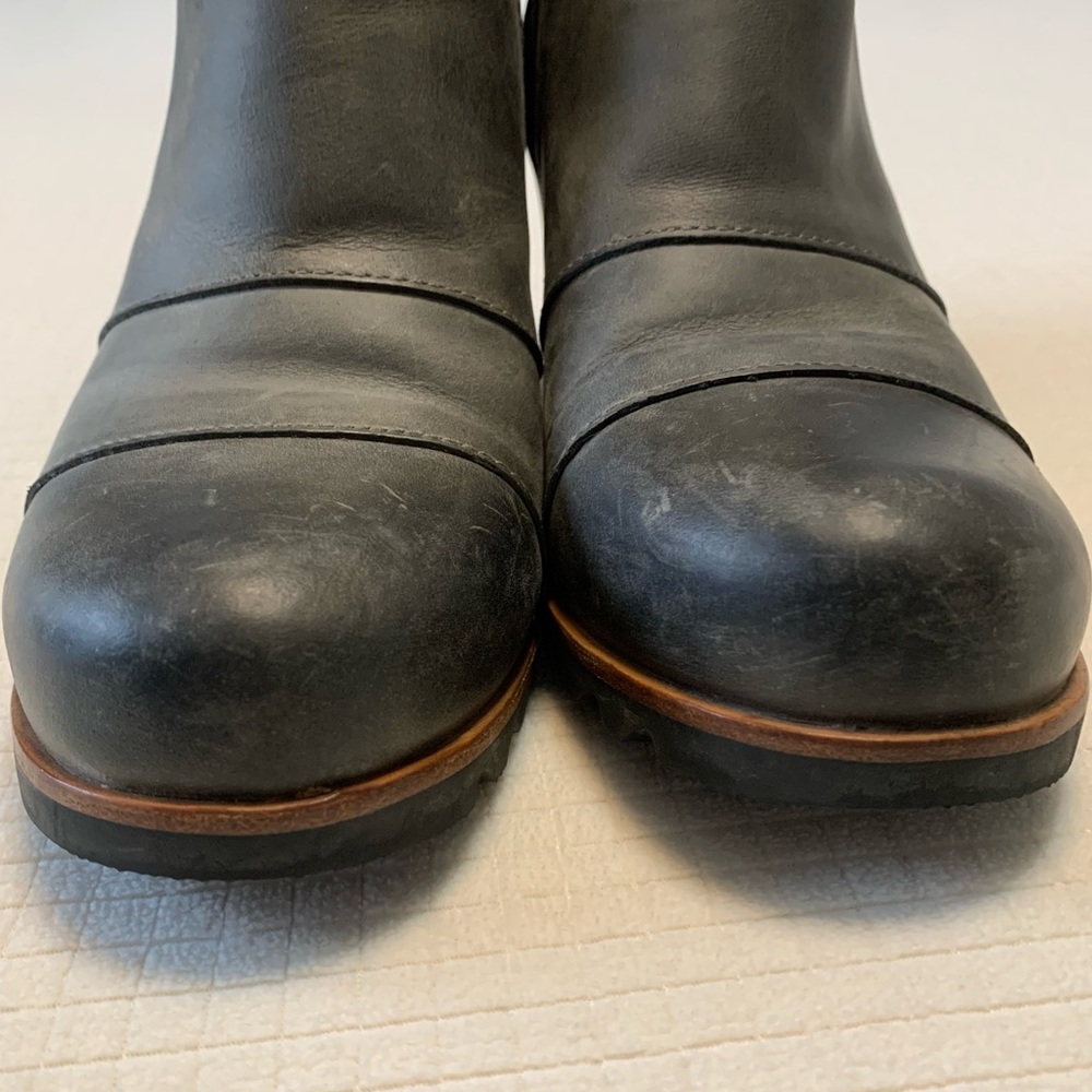 Sorel deep grey wedge boots - Picture 14 of 15